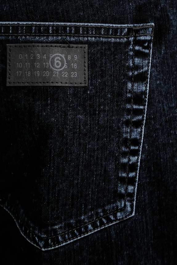 MM6 Maison Margiela jeans bleumarin SH2LA0042.M30039.900