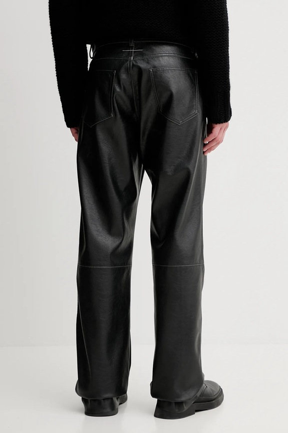 Ruházat MM6 Maison Margiela nadrág SH2LA0045.M35455.900 fekete