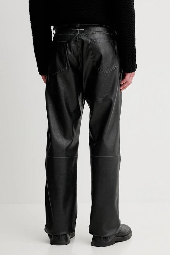 Ruházat MM6 Maison Margiela nadrág SH2LA0045.M35455.900 fekete