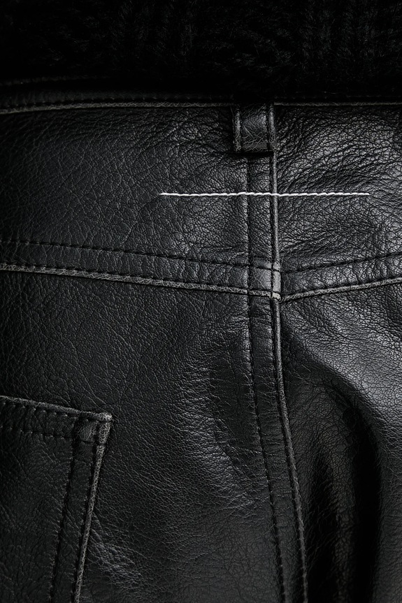 MM6 Maison Margiela nadrág fekete SH2LA0045.M35455.900