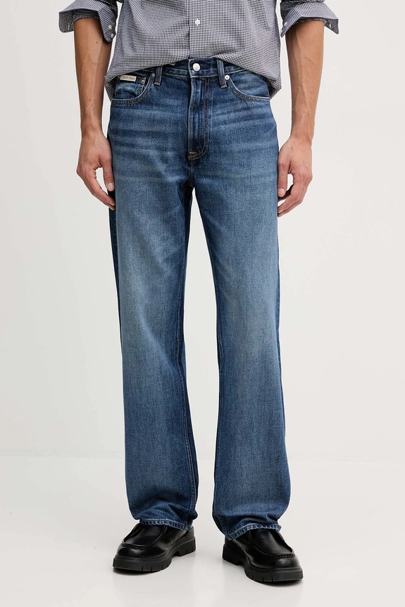 Τζιν παντελόνι Calvin Klein Jeans μπλε LV04RD722G