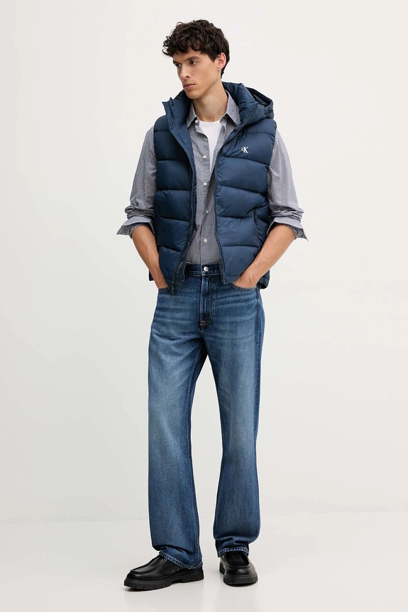 Τζιν παντελόνι Calvin Klein Jeans LV04RD722G μπλε AW25