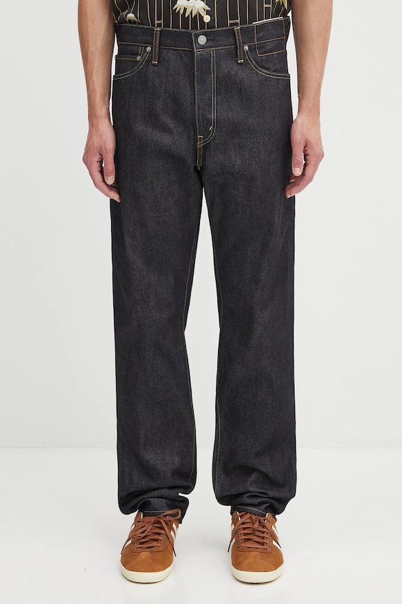 Visvim jeansy social sculpture granatowy 125105005004