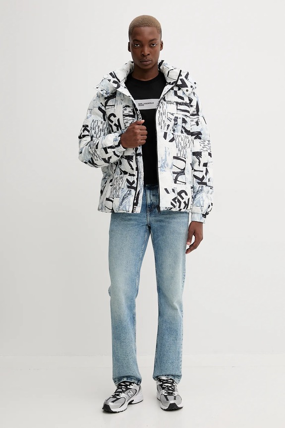 Rifle Karl Lagerfeld Jeans A4M10076 modrá AW25