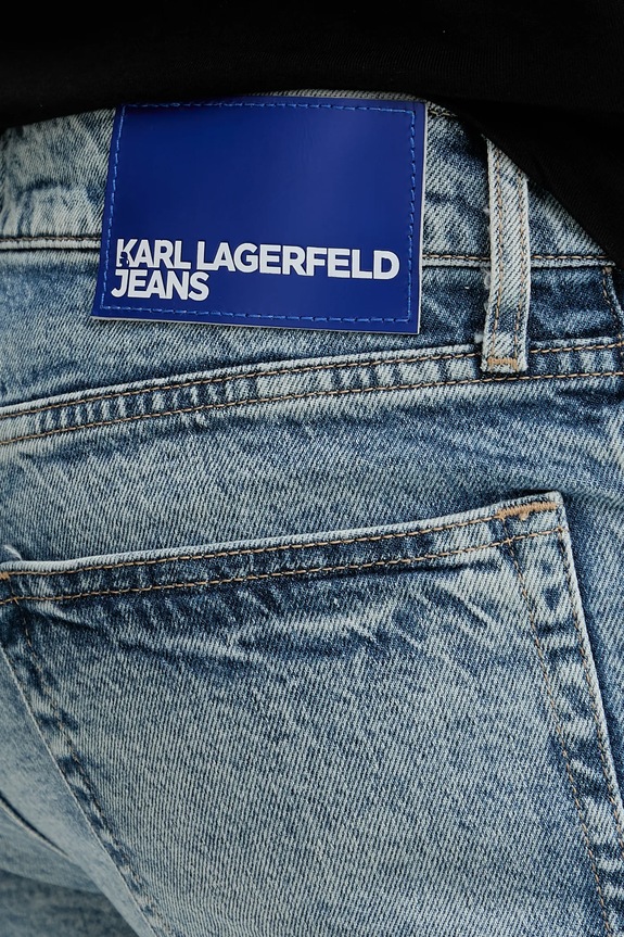 Rifle Karl Lagerfeld Jeans modrá A4M10076