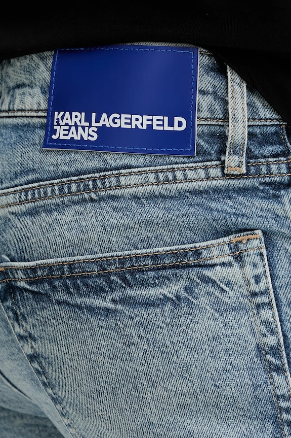 Rifle Karl Lagerfeld Jeans modrá A4M10076