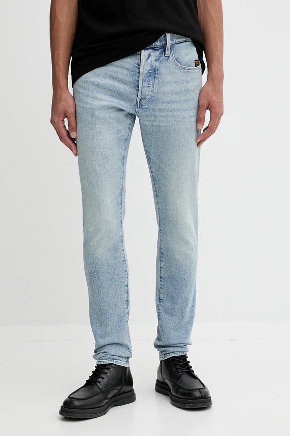 G-Star jeans 3301 Slim albastru 51001.D930