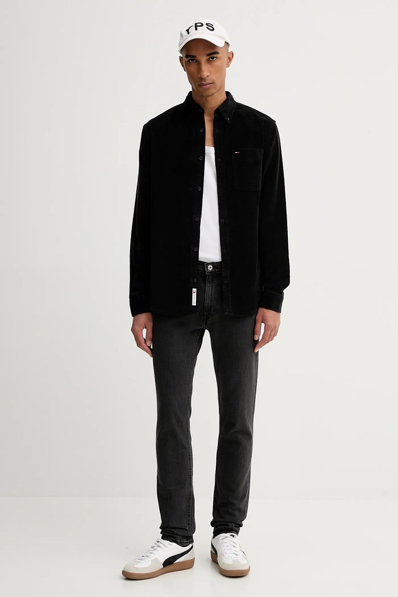 Kavbojke Hugo Blue Zane 50551968 črna AW25