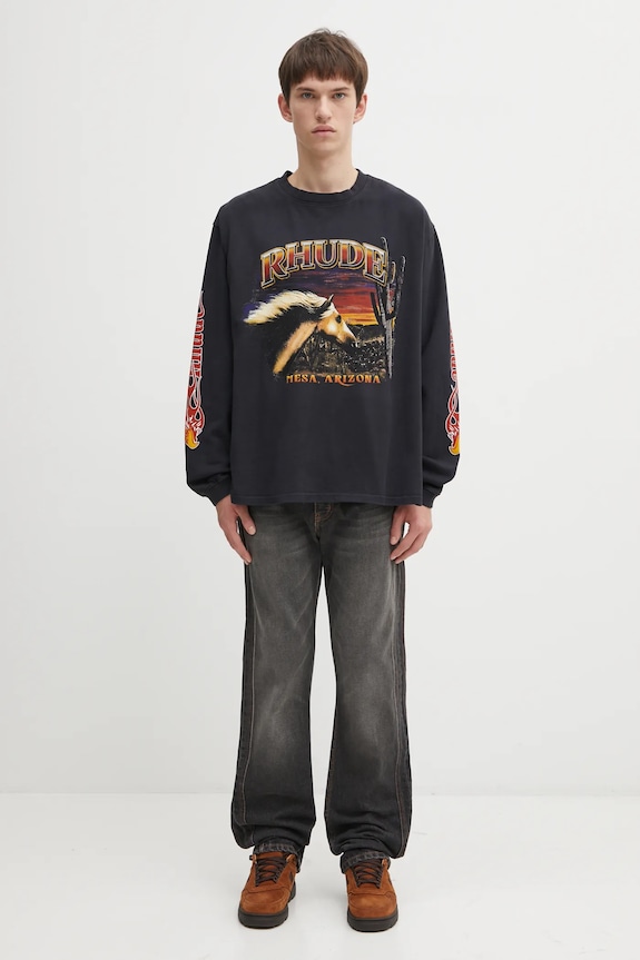 RHUDE jeans 90s Traxedo RHFW25DP02012