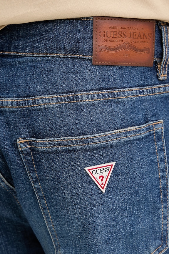 Guess Jeans jeansy niebieski M5BA90.D002C