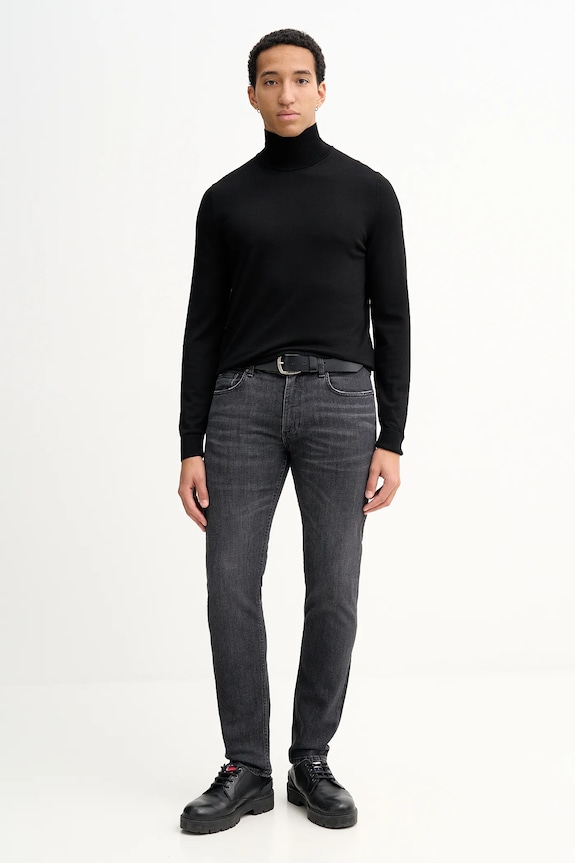 Guess Jeans jeansy M5BA1C.D5LW3 czarny AW25
