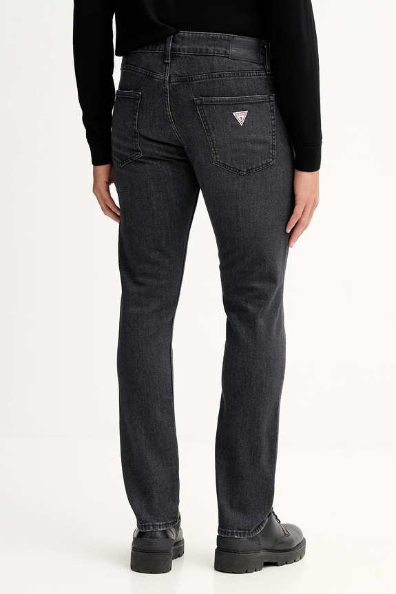 Odzież Guess Jeans jeansy M5BA1C.D5LW3 czarny