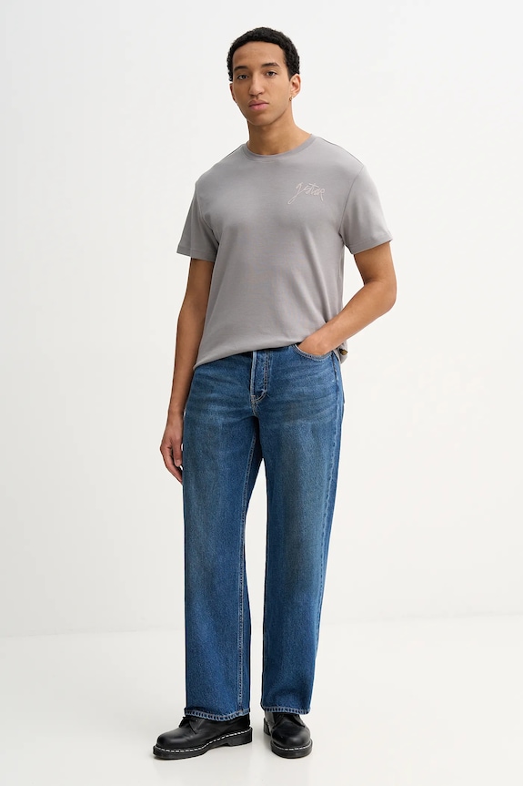 AllSaints jeansy MULLEN M001ED granatowy SS26