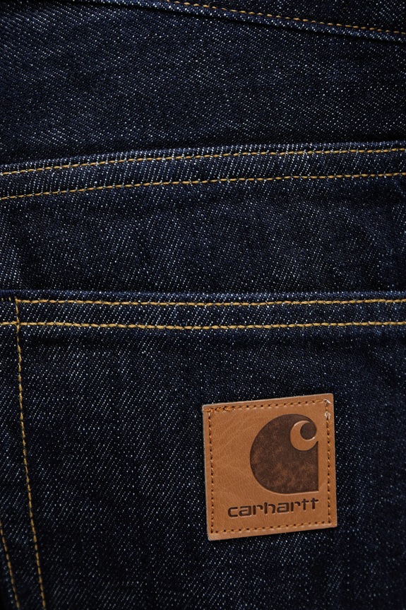 Traperice Carhartt WIP Aaron Pant mornarsko plava I035879.102