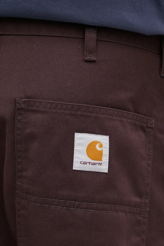Džíny Carhartt WIP Simple Pant hnědá I034907.33H02
