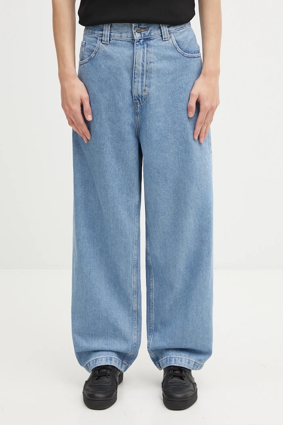 Rifle Carhartt WIP Brandon Pant modrá I035893.112