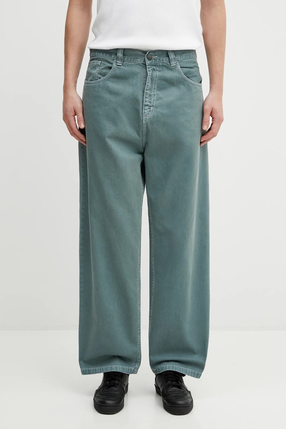 Дънки Carhartt WIP Brandon Pant зелен I034809.2M24J