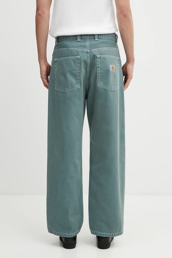 Дрехи Дънки Carhartt WIP Brandon Pant I034809.2M24J зелен