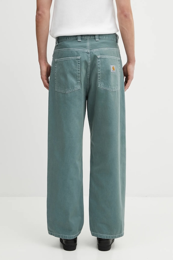 Дрехи Дънки Carhartt WIP Brandon Pant I034809.2M24J зелен