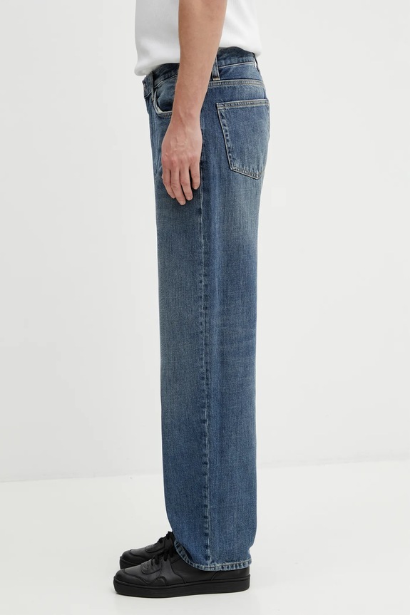 Τζιν παντελόνι Carhartt WIP Aaron Pant I035879.014L μπλε AW25