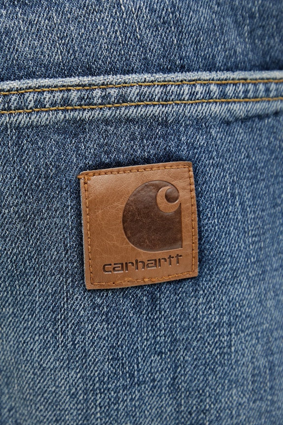 Τζιν παντελόνι Carhartt WIP Aaron Pant μπλε I035879.014L