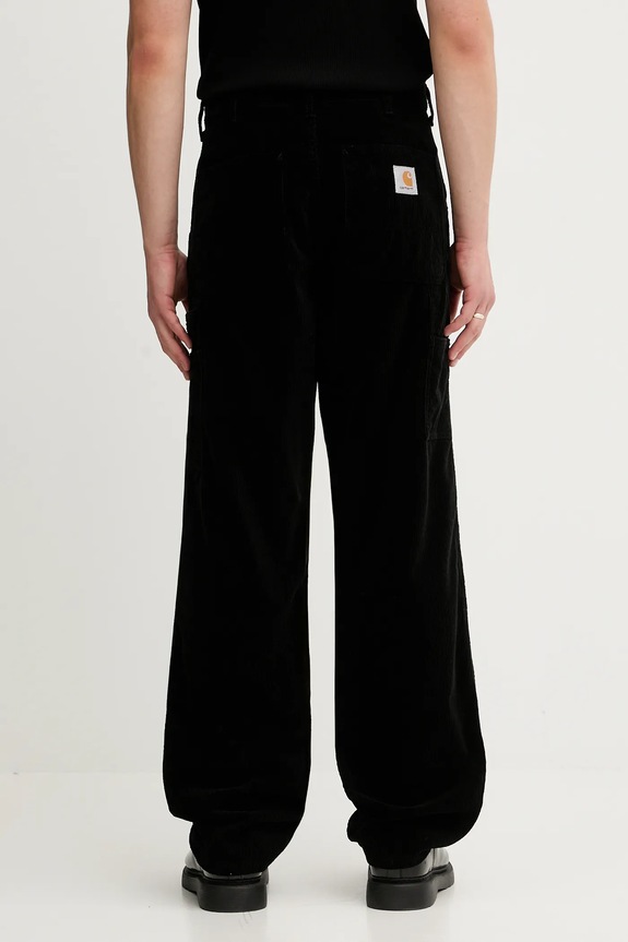 Odzież Carhartt WIP spodnie bawełniane Single Knee Pant I028627.8902 czarny