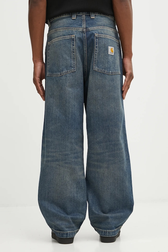 Odjeća Traperice Carhartt WIP Brandon Pant I035893.014Q plava