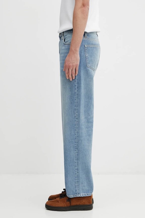 Τζιν παντελόνι Carhartt WIP Aaron Pant I035879.01UR μπλε AW25