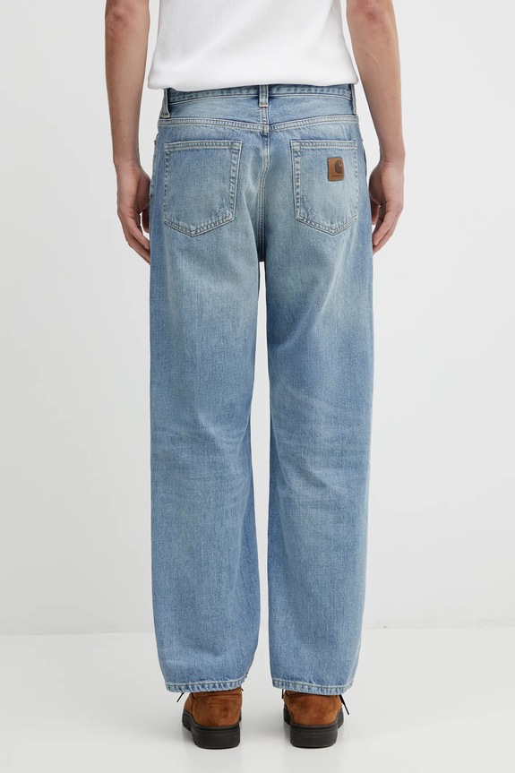 Ρούχα Τζιν παντελόνι Carhartt WIP Aaron Pant I035879.01UR μπλε