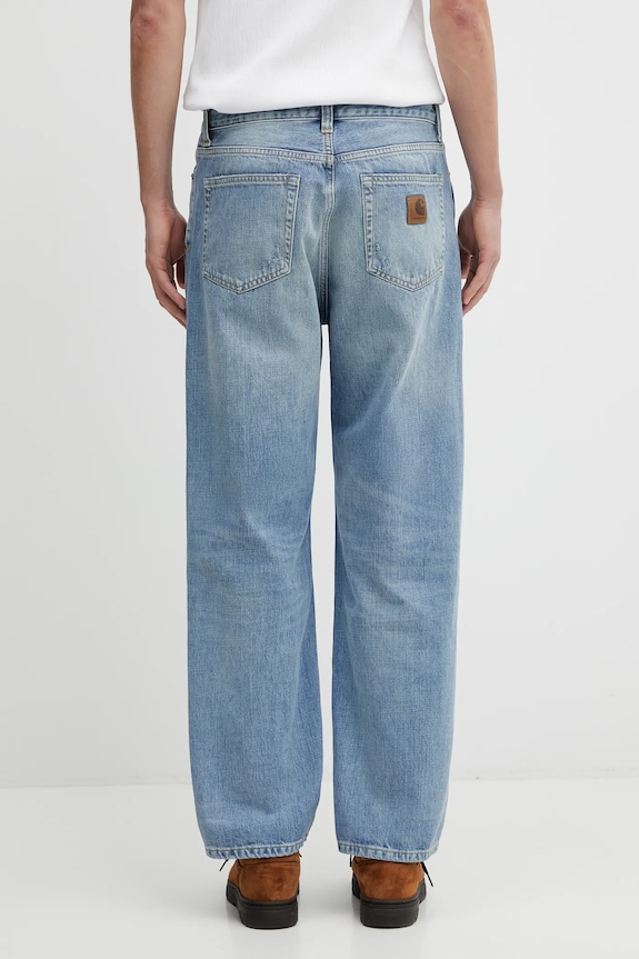 Ρούχα Τζιν παντελόνι Carhartt WIP Aaron Pant I035879.01UR μπλε
