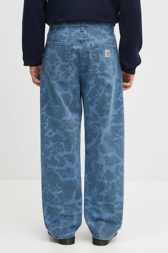 Oblečení Bavlněné džíny Carhartt WIP Duck Landon Pant I033755.2I235 modrá
