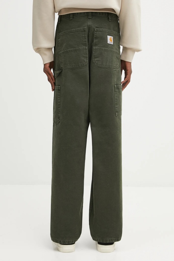 Clothing Carhartt WIP cotton jeans Single Knee Pant I034798.494O green