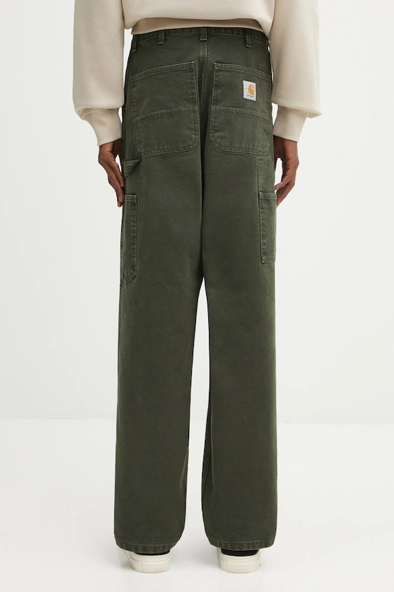Clothing Carhartt WIP cotton jeans Single Knee Pant I034798.494O green