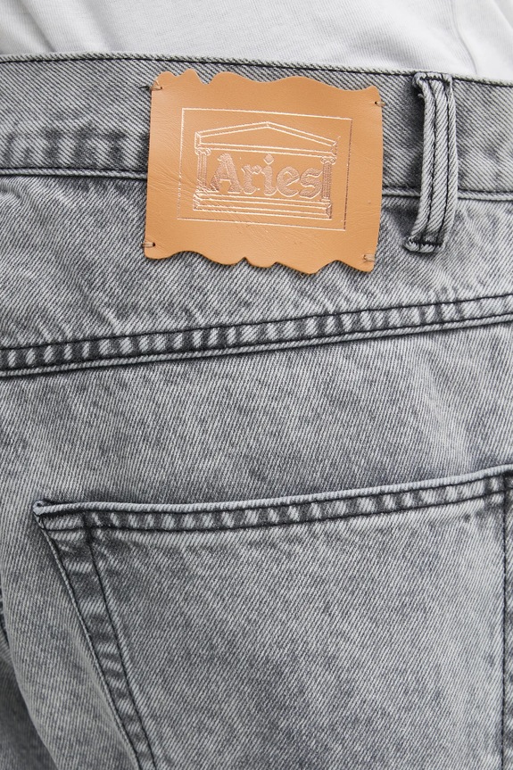 Aries jeansy Acid Wash szary AR3131304