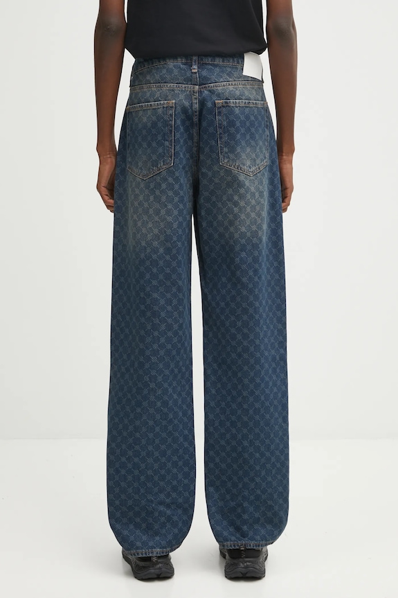 Îmbrăcăminte Daily Paper jeans Amba Monogram 2411141 albastru