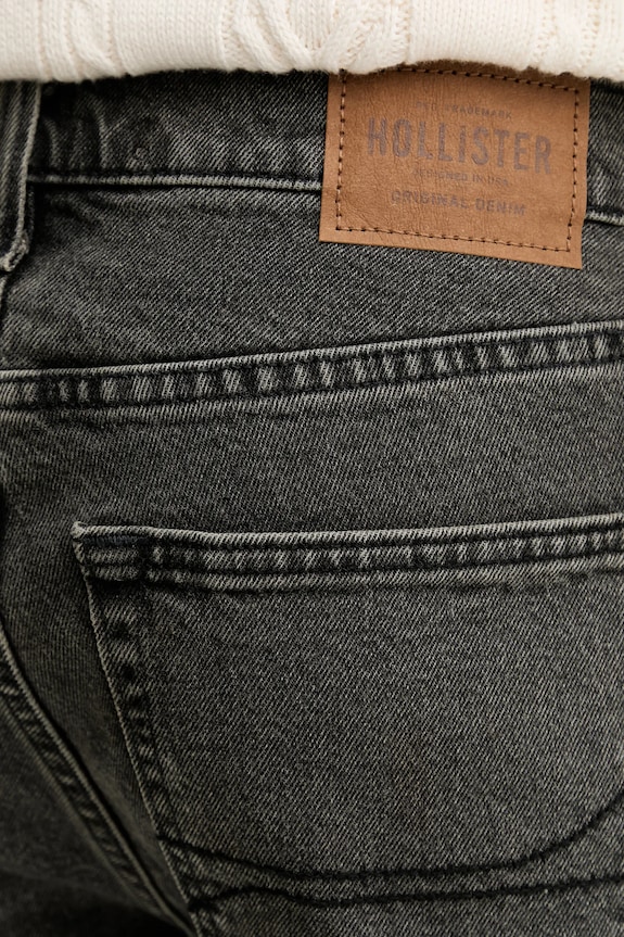 Hollister Co. jeansy szary KI331.5218.977