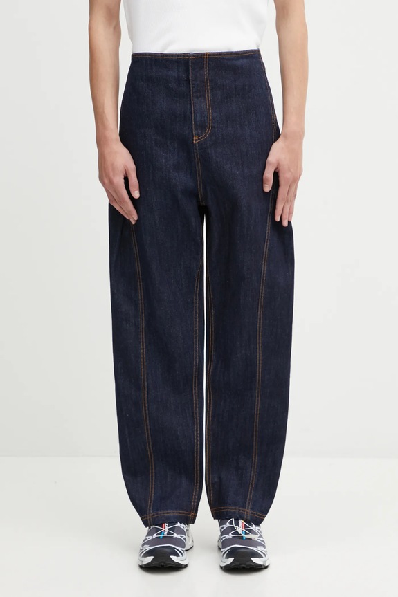Ader Error jeansy DENIM niebieski BO01FWJE0101BL
