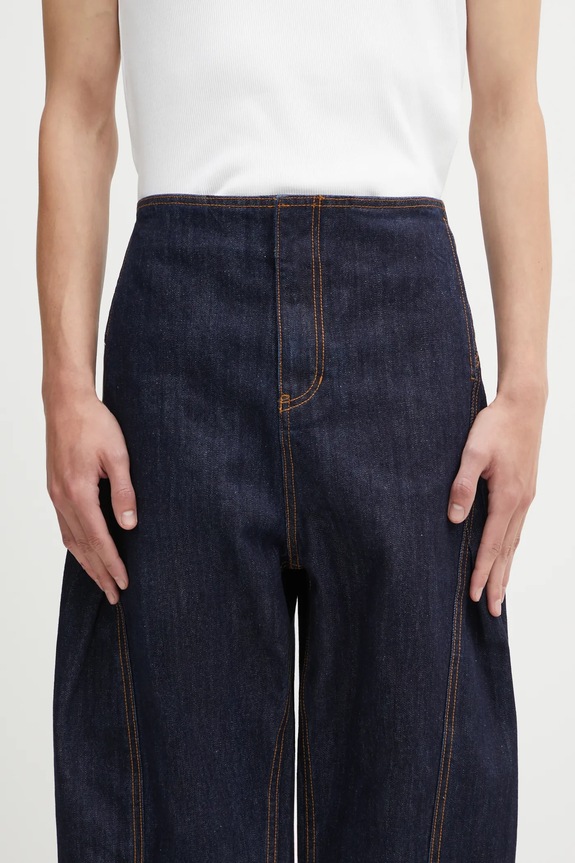 Ader Error jeansy DENIM niebieski BO01FWJE0101BL