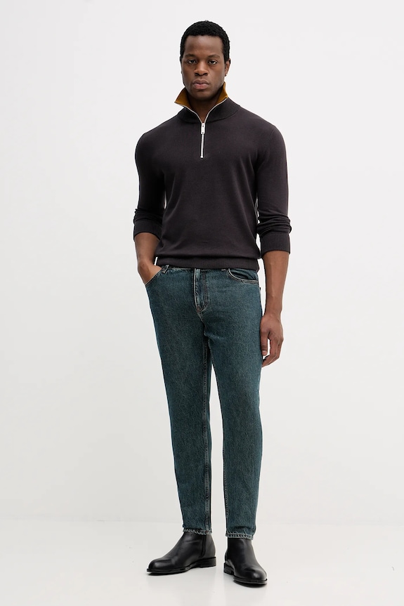 Sisley jeansy 4STASE02H niebieski AW25