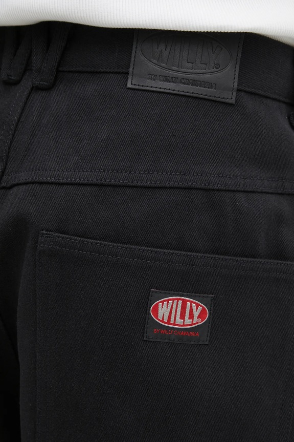 Willy Chavarria jeans Bad Boy black WCDNM009.032