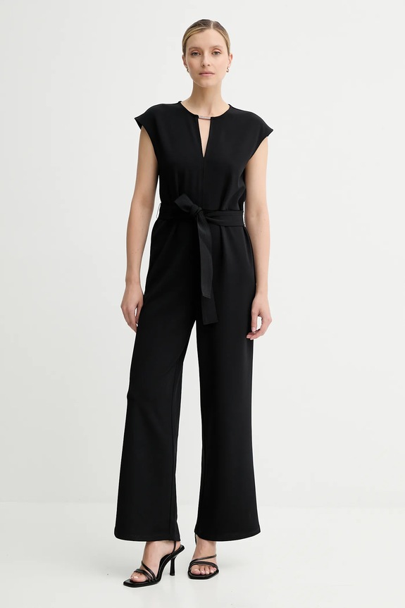 Ολόσωμη φόρμα Calvin Klein στρογγυλό μαύρο LV044C066G