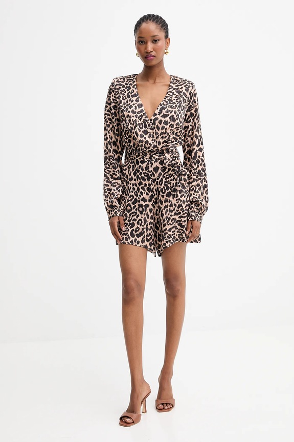 Guess salopetă MALORIE W5YD09.WHCM0 bej AW25
