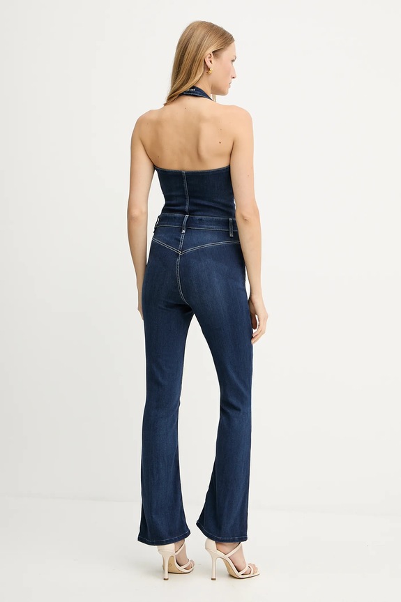 Odzież Guess kombinezon jeansowy BETSY W5YD57.D0782 granatowy