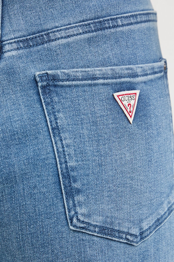 Guess kombinezon jeansowy DONNA W5BD1F.D4LU0 granatowy
