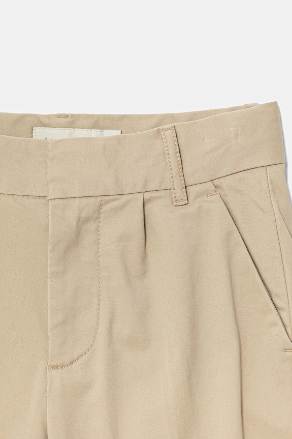 Chlapec Nohavice Calvin Klein Jeans CHINO IB0IB02093.9BYA béžová