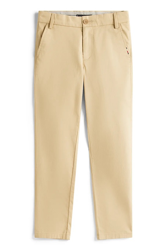 Tommy Hilfiger pantaloni copii KB0KB09638.9BYA bej AW25