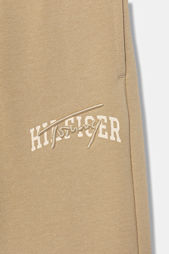 Tepláky Tommy Hilfiger béžová KB0KB09695.9BYA