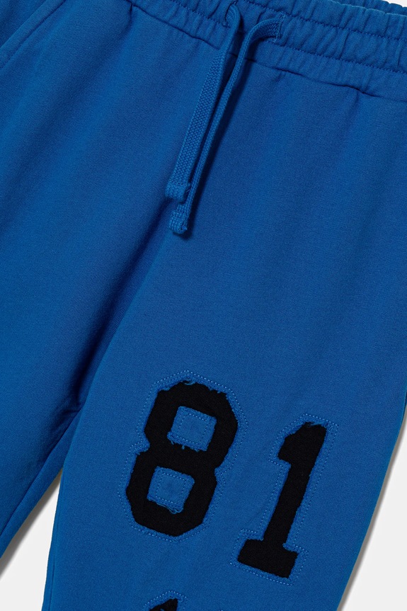 Dječaci Dječji pamučni donji dio trenirke Guess L5YQ13.KAD74.9BYA plava