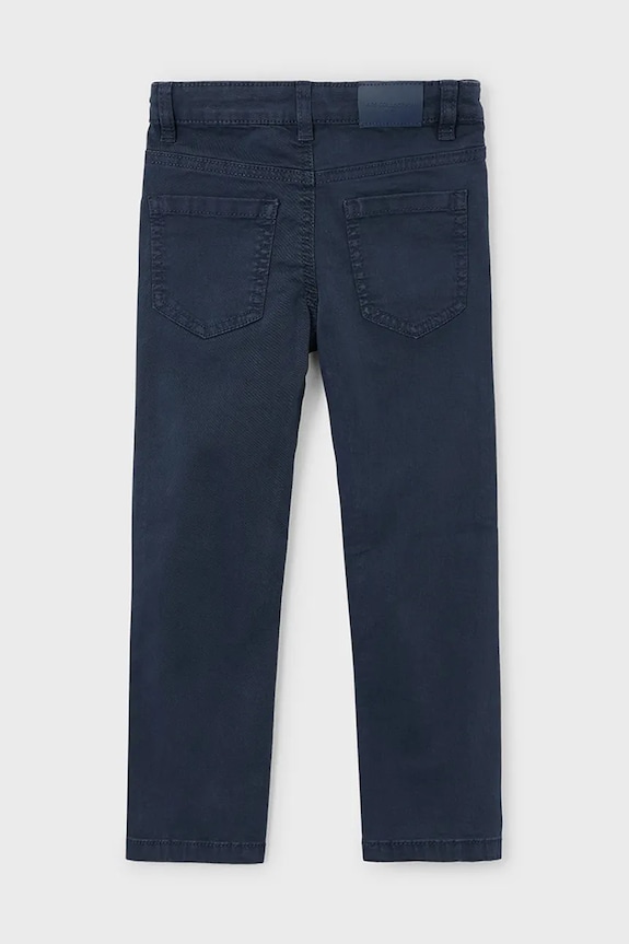 Mayoral spodnie slim fit basic 517.5A.Mini.9BYA niebieski AW25
