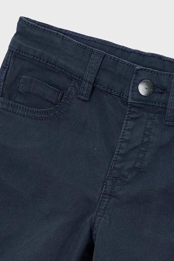 Chłopiec Mayoral spodnie slim fit basic 517.5A.Mini.9BYA niebieski
